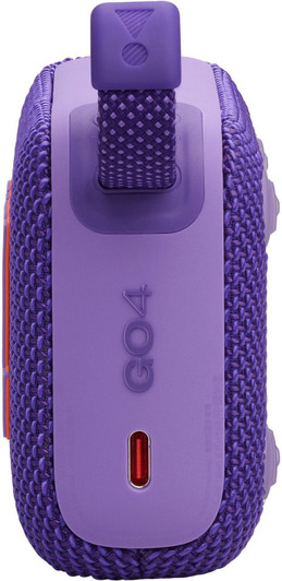 JBL Go4 Portable Bluetooth Wireless Speaker, IP67 Waterproof and Dustproof Built-in Battery -Purple