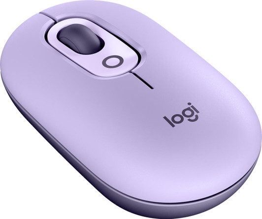 Logitech Pop Wireless BT Mouse with Emoji Cosmos Lavender