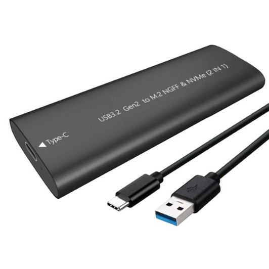 Aglier USB 3.2 TYPE C To M.2 SATA SSD External Encloser