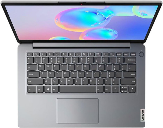 Lenovo IdeaPad 14" Laptop with Intel N4020 1.1GHz, 4GB RAM, 128GB SSD Storage and Win 11 Home S Mode-Cloud Grey.