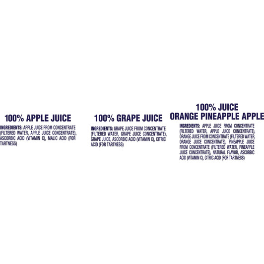 Welch's 100% Juice Variety Pack 10 oz., 24 pk.