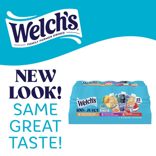 Welch's 100% Juice Variety Pack 10 oz., 24 pk.