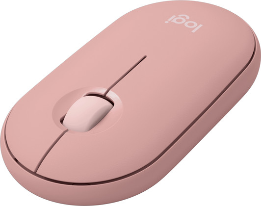 Logitech M350S Pebble Wireless Tonal Rose Mouse