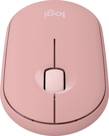 Logitech M350S Pebble Wireless Tonal Rose Mouse