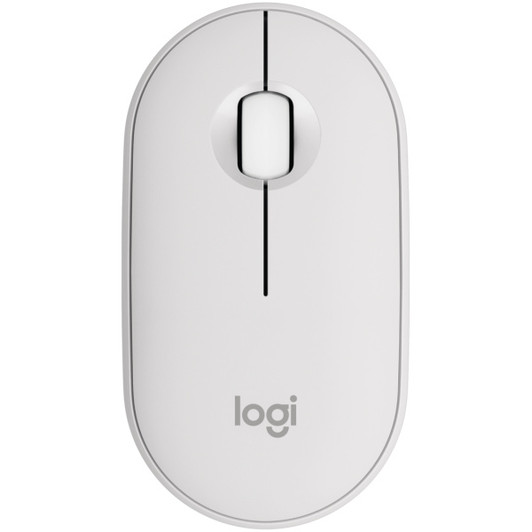 Logitech M350S Pebble Wireless Tonal Off-White Mouse