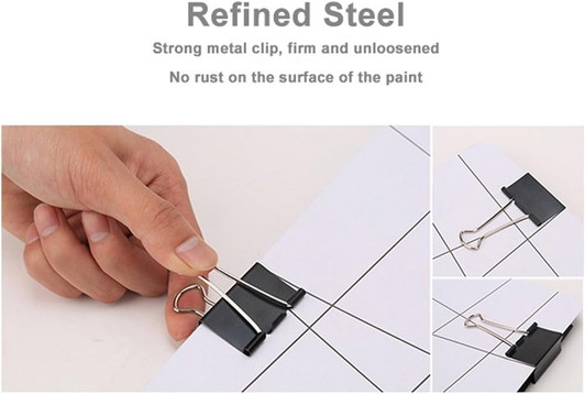 Studmark Binder Clips 51mm (2") 12pcs.