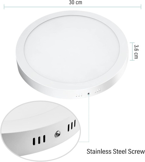 LED Panel Light Round Shape 24 Watts