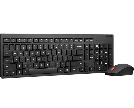 Lenovo Essential Wireless Combo Keyboard & Mouse Gen2-Black