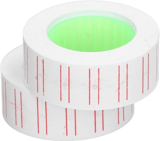Studmark Price Lables White/Red Lines