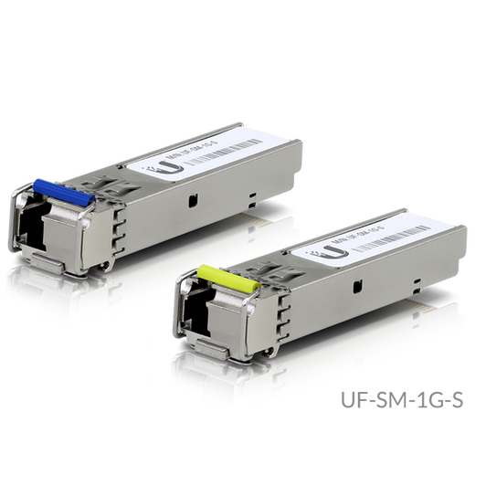 Ubiquiti 1 LC Single Mode SFP Fiber Module 1GB, 1 Pair