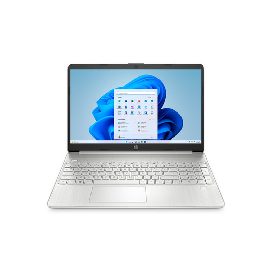 Hp 15.6" i3 8GB DDR4 256GB SSD Touch Screen Finger Print Reader Intel UHD Graphics 12th Gen Win 11 Home-Silver
