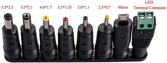 NA 12V to 24V 2 .5Amps  60Watts Universal Power Adapter 110 - 220