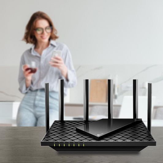 TP-Link AX5400 WiFi 6 Router Dual Band Gigabit Wireless Internet Router, High-Speed Router for Streaming, Long Range Coverage, 5 GHz