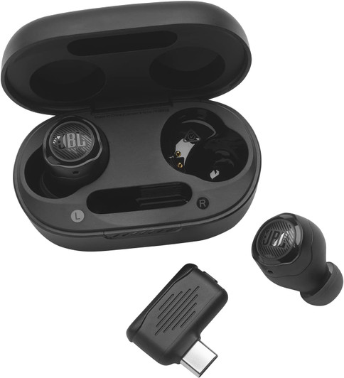JBL Quantum TWS Air True Wireless Bluetooth Gaming Earbuds-Black