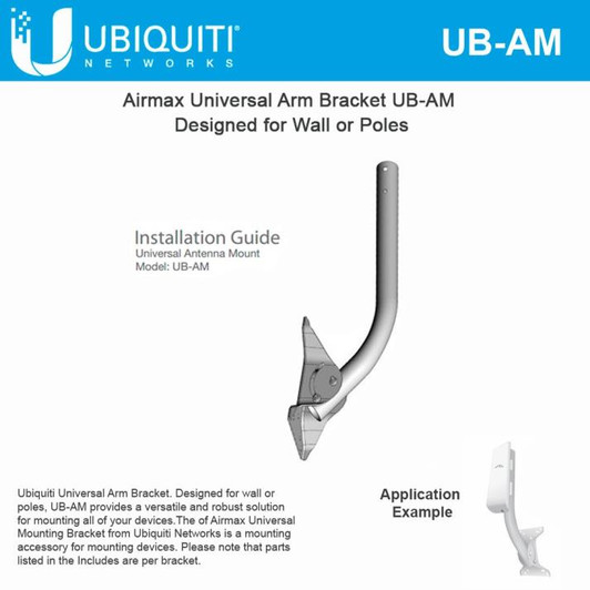 Ubiquiti Access Point Wall Mount Bracket