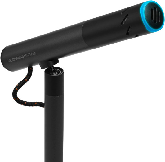 JBL Quantum Stream Talk Microphone for Perfect Streaming - Black