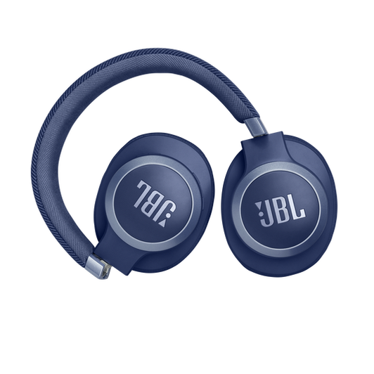 JBL LIVE 770NC - Adaptive Noise Cancelling with Smart Ambient Wireless Over-Ear Headphones, Bluetooth 5.3, Up to 65H Battery Life with Speed Charge-Blue