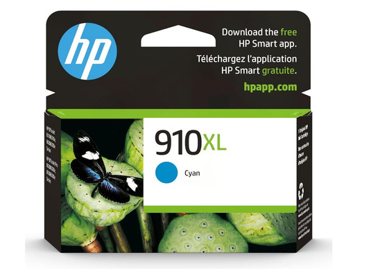 HP 910XL Cyan High-yield Ink Cartridge