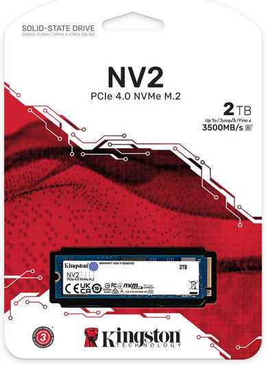 WD NV2 2TB M.2 2280 NVMe PCIe 4.0 Internal SSD