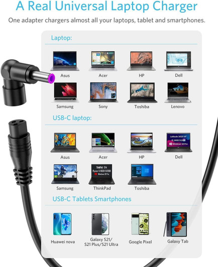 NA 90W Automatic Universal Power Adapter