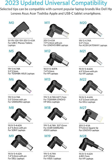 NA 90W Automatic Universal Power Adapter