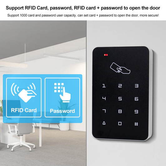 CTG Outdoor Access Control with Digital Keypad, RF ID & Code