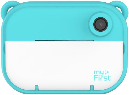 myFirst Insta 2 - New, Hybrid Camera, 12MP Instant Print, Accessories Included, Inkless, microSD - Blue