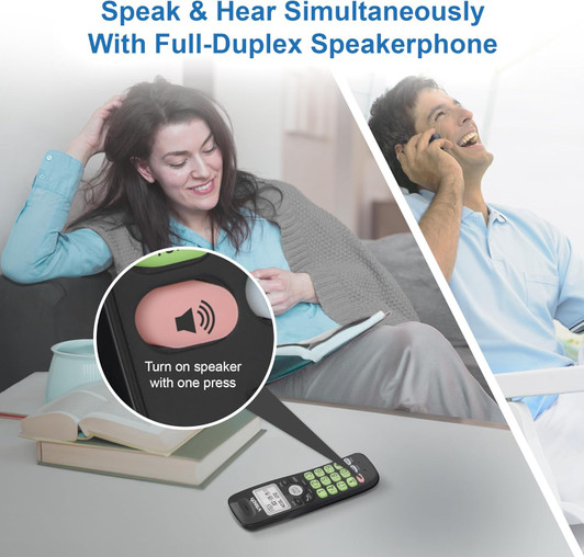 VTech Black VG131 DECT 6.0 Bluetooth Cordless Caller ID Phone