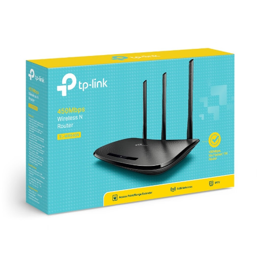 TP-Link 450mbps Wireless Router with 5 DBI Antennas