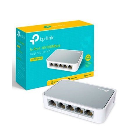 TP-Link 5 Port 10/100M Network Switch Ethernet Splitter Plug and Play