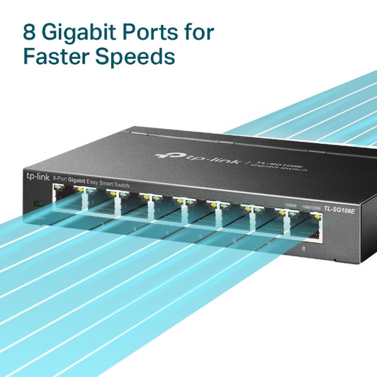 TP-Link 8 Port Gigabit Easy Smart Switch