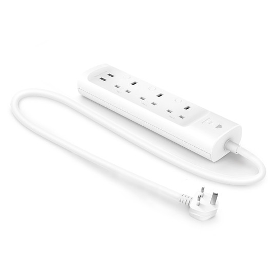 TP-Link Kasa KP303 Smart Wifi 3 Outlet 2 USB Port Surge Protector