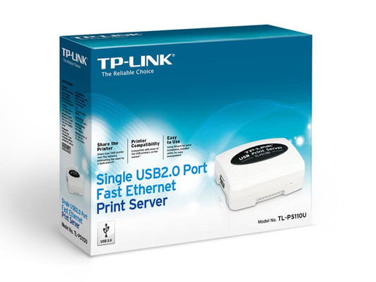 TP-Link Single USB 2.0 Port Fast Ethernet Print Server