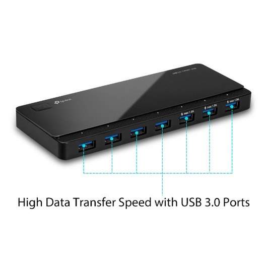 TP-Link USB 3.0 7 Port Hub with Fast Charge
