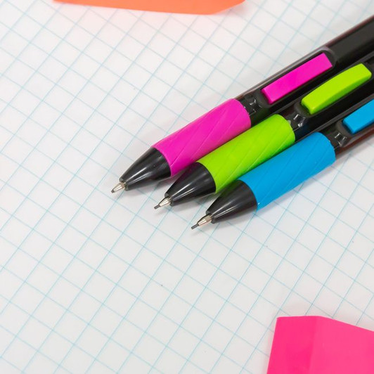 Bazic Techno Mechanical Pencil 0.7 mm Pack of 3