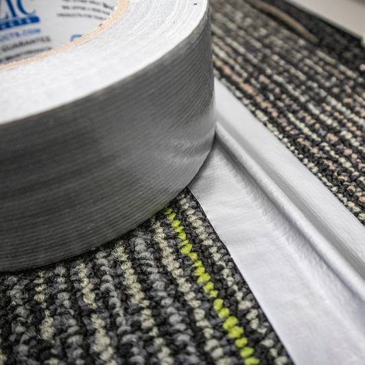 Bazic 1.88" X 60 Yards Silver Duct Tape