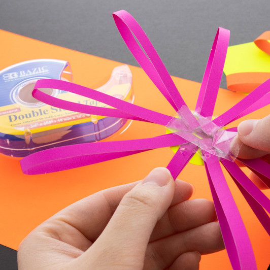 Bazic Double Sided Permanent Tape with Dispenser Size 3 / 4" x 500"