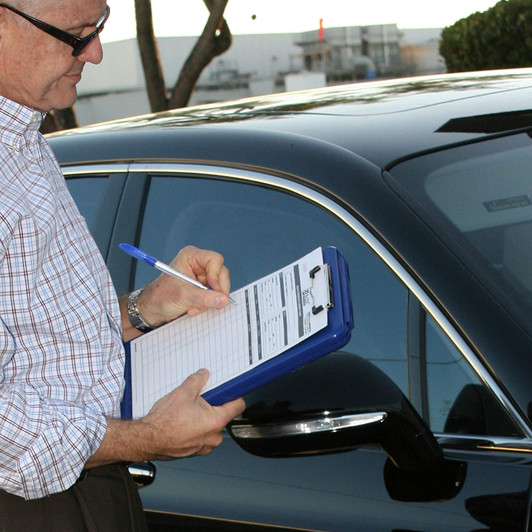 Bazic Letter Size Clipboard with Storage Case, Assorted Colors