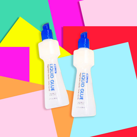 Bazic 80ml Stationery Clear Glue 2 Pack