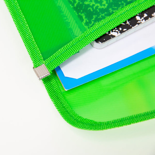 Bazic V-Flap Legal Size Document Holder, Assorted Colors