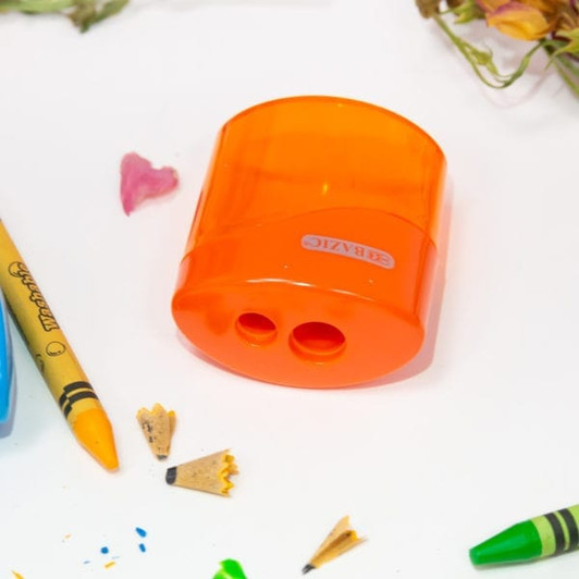 Bazic Dual Blade Sharpener 2 Pack Assorted Colors