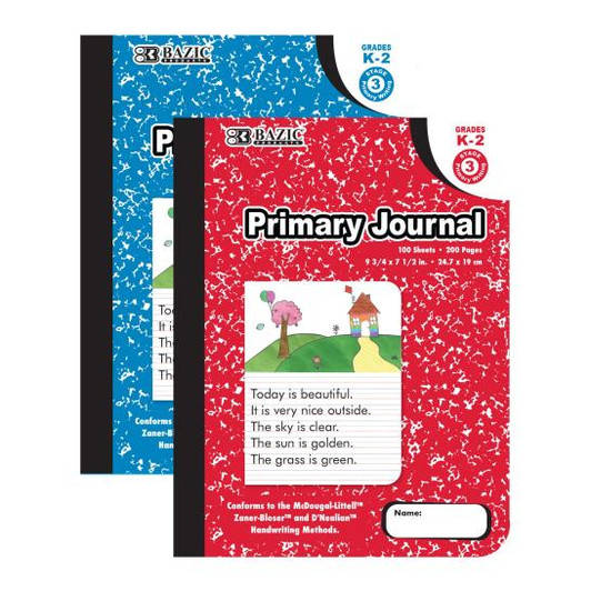Bazic Composition Primary Journal Book 200 Pages