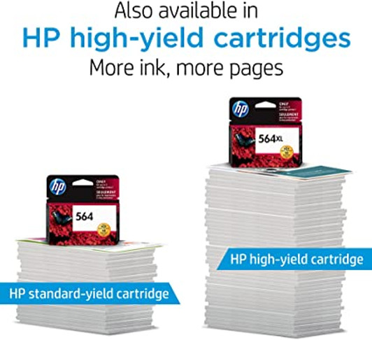 HP 564 Photo Ink Cartridge Approximate 130 Pages Yield