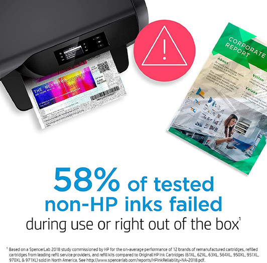HP 933 Magenta Ink Cartridge 4ml Approximate 330 Pages Yield
