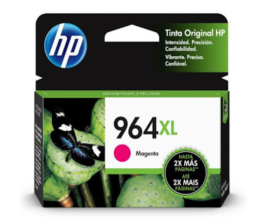 Hp 964XL Magenta Ink Cartridge 51.5ml Approximate 2,000 Pages Yield
