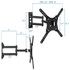 NA Tilt and Swivel Wall Mount TV Bracket for size 23" - 60"