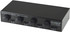 StudioZ 4 Channel Stereo Speaker Selector Switcher Box 900 Watts power handling with Volume Control for Audio Signal