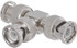 BNC Male to 2 BNC male T Shape twist BNC connector 25 PACK