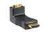 NA 90 Degree HDMI Male to Female Adapter