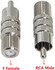 NA Coaxial Female to RCA Male